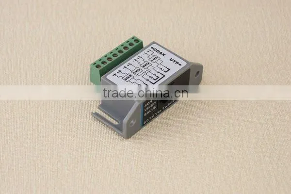 4 CH passive Coaxial to UTP balun video transceiver