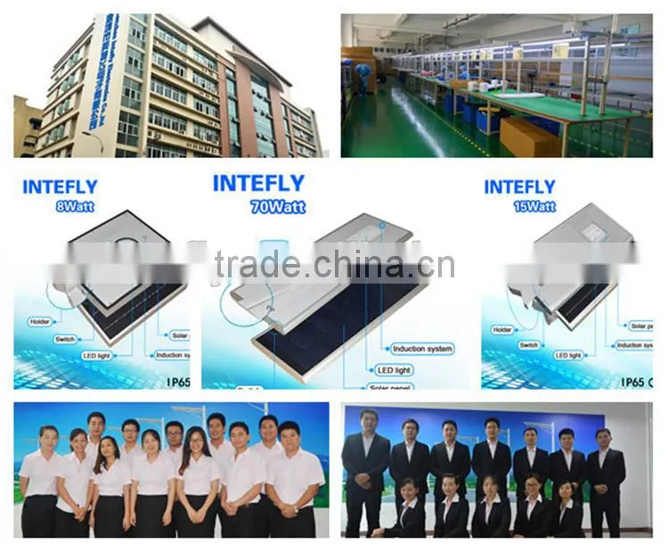 new technology Round Solar LED Integrated Solar Lighting solar lights 30W for Garden without street lighting pole