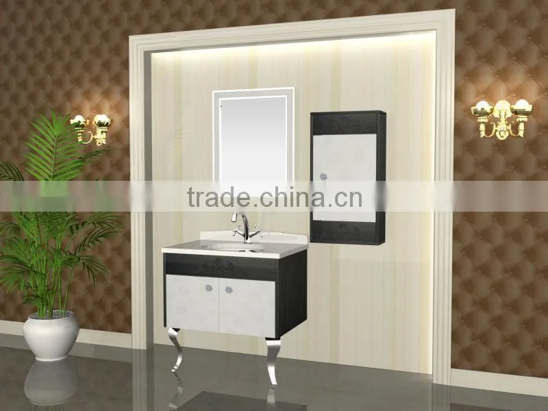 bathroom vanity;stainless steel cabinet;bathroom cabinet sink