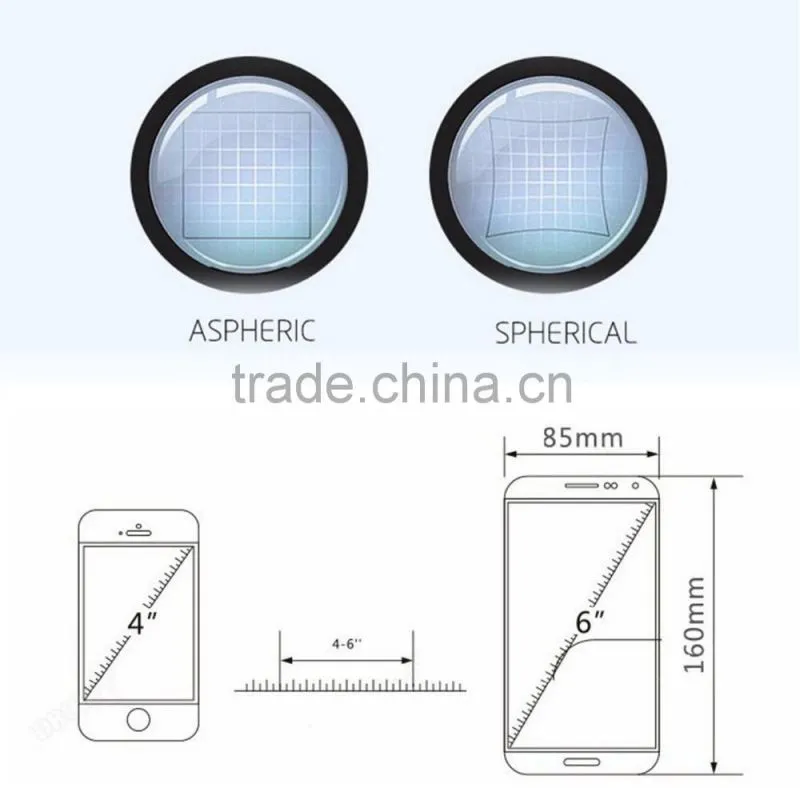 Larger image 3D VR box virtual glasses suitable for mobile phone 3D movies games 3D vr glasses