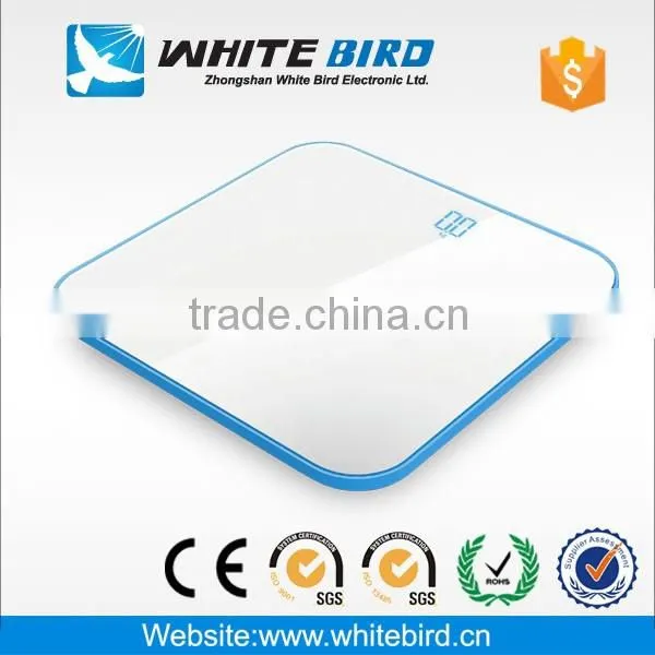 LED glass digital bathroom weighing scale 150kg