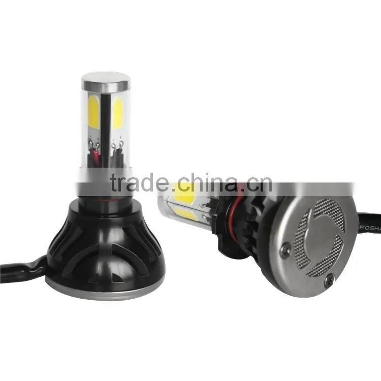 High quality 80w 8000lm H7 6000k LED headlight 12v car upgrade conversion bulbs kit white