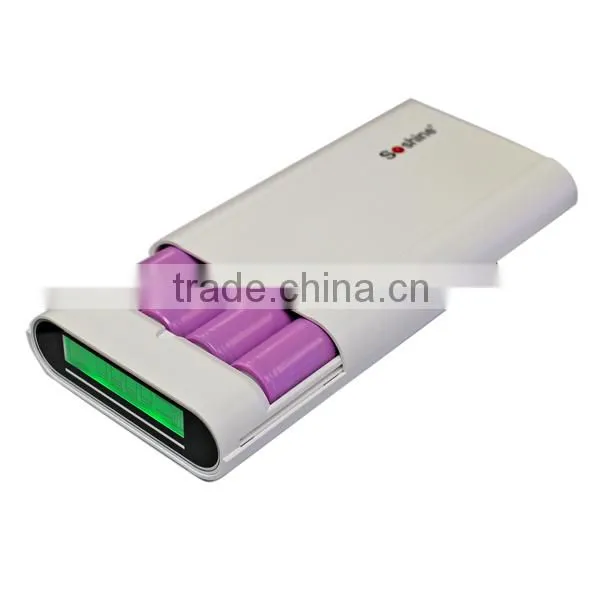 Soshine E3 power bank 4 x 18650 Power Bank for mobile phone for camera and MP3 plaeyr power bank charger power bank case