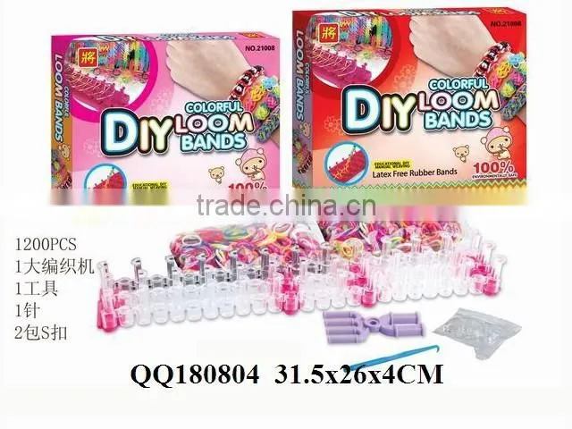 DIY loom bands set fashion loom band set rubber loom bands