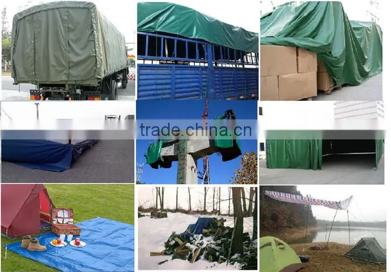 Light Duty high strength 55gsm dark blue tarps