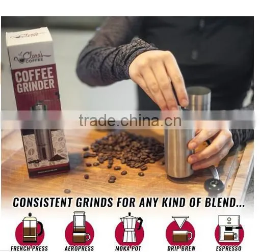Stainless Steel of Grinder for Coffee in 2016