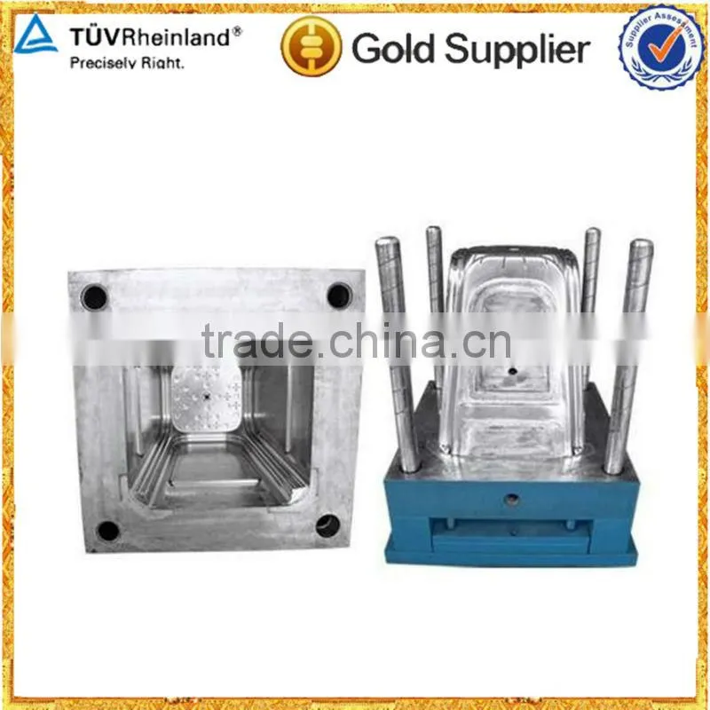 Injection mould for plastic stool