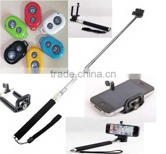2015 Selfie Monopod, Extendable Monopod For Cellphones Digital Camera