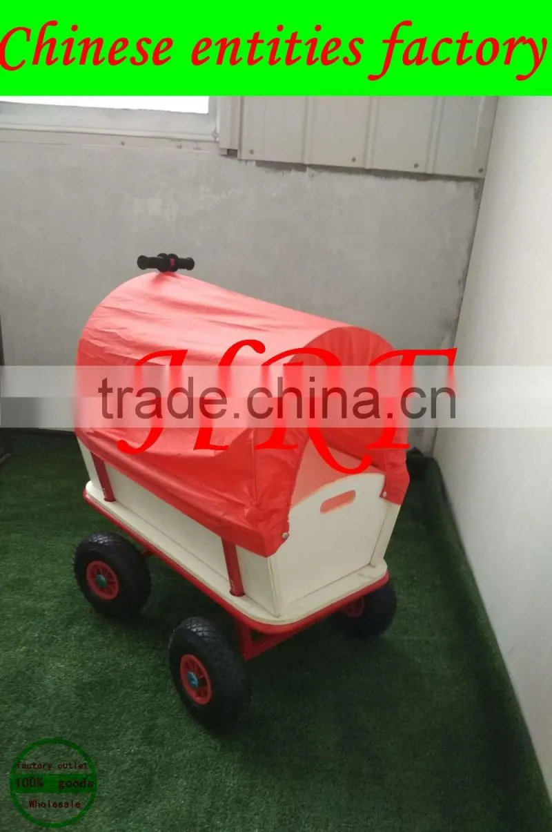 TC1812 Kids beach wagon cart KIDS GARDEN WAGON wooden cart