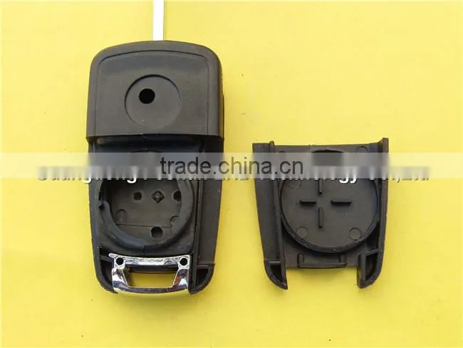 2 buttons flip remote key for Chevrolet Cruze HU100 blade