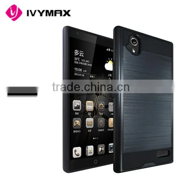 Shock Proof Slim Armor Hybrid Mars Combo Case Phpne Case For Zte N9518 Warp Elite
