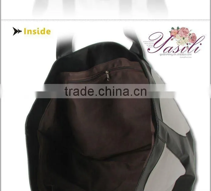 Fashion canvas shopping handbag