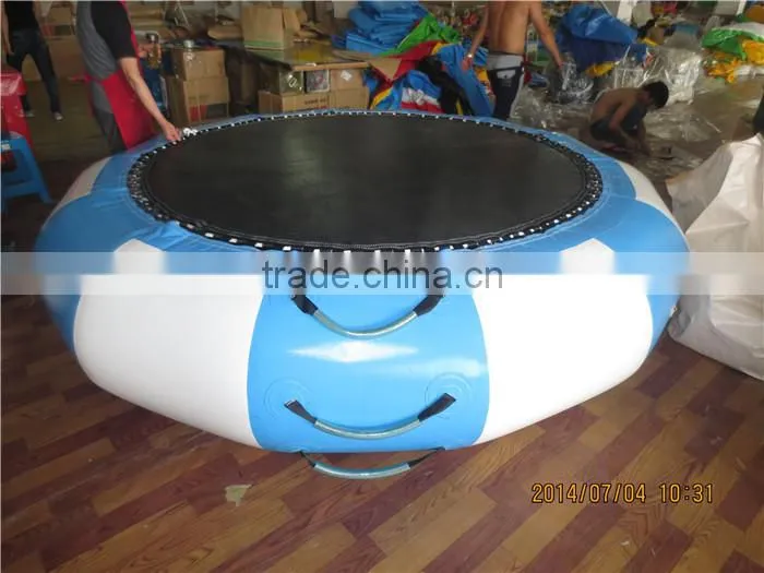 Inflatable water bouncer water trampoline rental