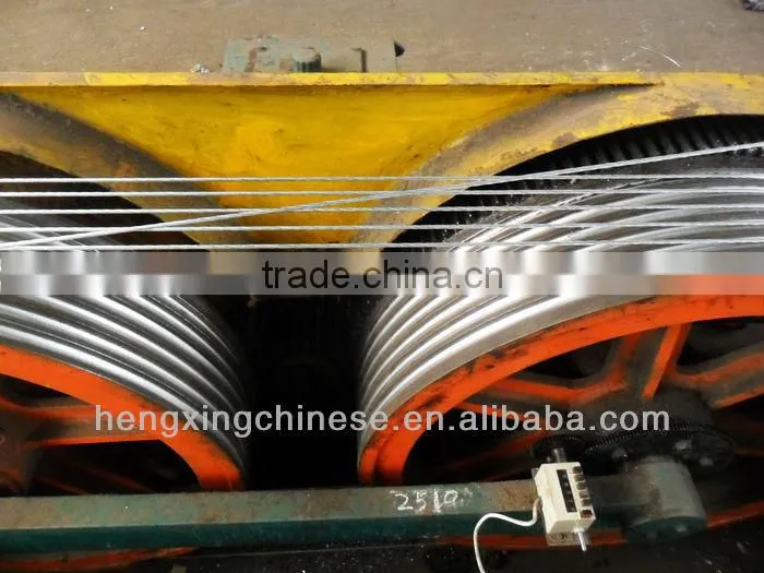 The China professional factory hot dipped galvanized steel wire for electric cables