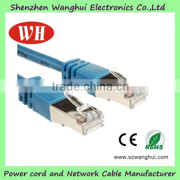 NETWORK CABLE MANUFACTURER of cat5e patch cord cable with tia eia 568 a standard