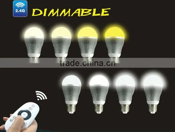 6w color temperature wifi led bulb dimmable lights