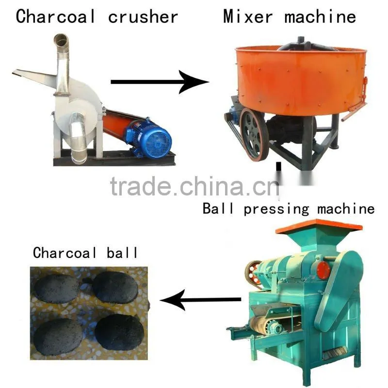 multifunction roller ball briquette press machine