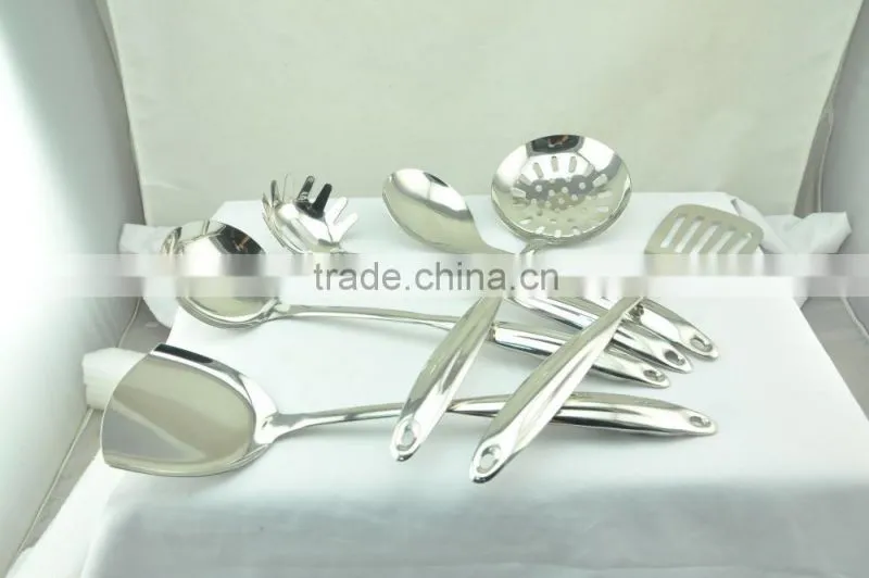 QANA promotional satinless steel products stainless Steel Kitchenware set
