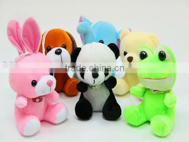 30cm fashional popular customized plush hedgehog animal toy with silk bowtie for valentine festival