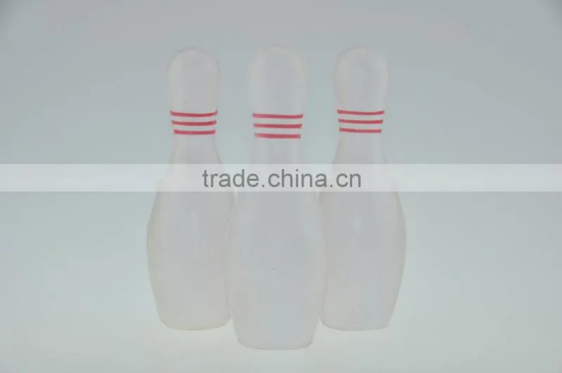 Promotional PU soft bowling stress ball toy set for kids