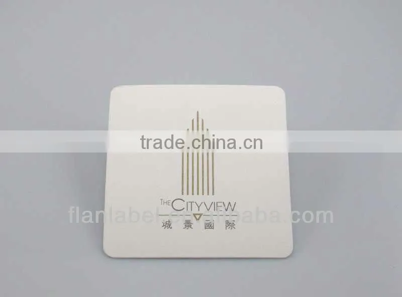 100% factory-directed price absorbent cardboard coasters