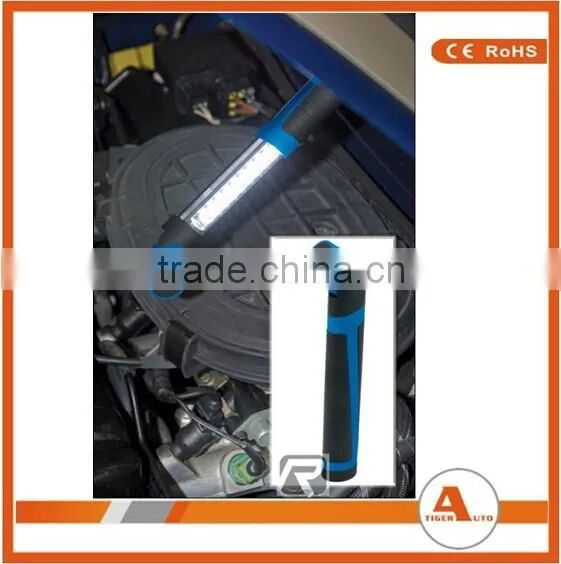 High Quality Extenable body lamp Battery led work lamp with foldable torch