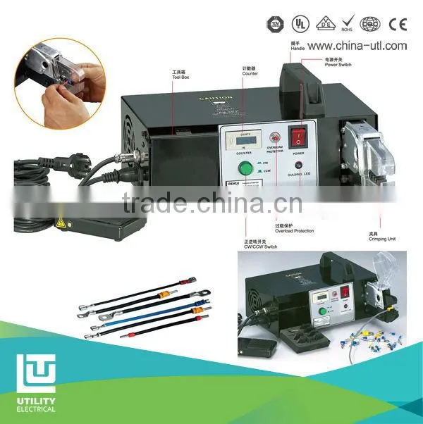 EM-6B2 crimping machine for different cable lugs,Output 12.7KN Electrical crimping tool EM-6B2