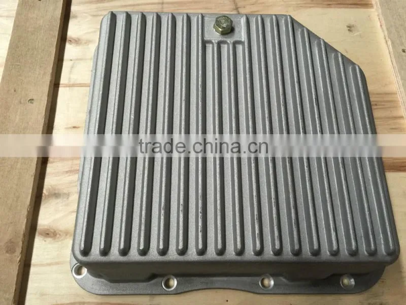 Deep aluminium transmission pan for GM TH-350