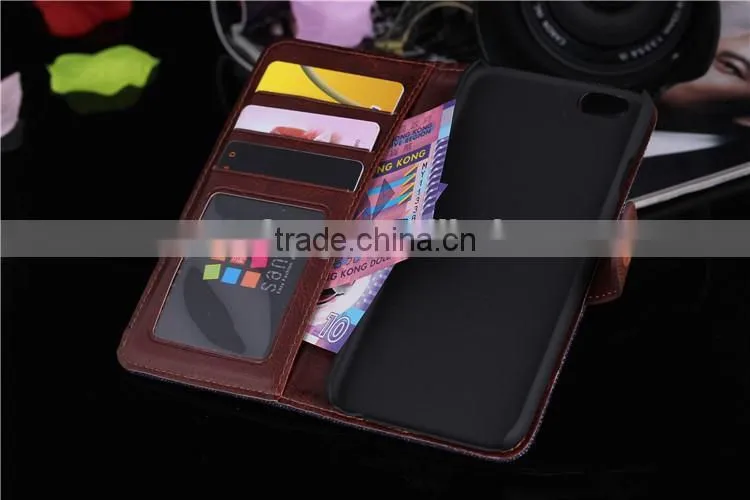 The latest popular style cowboy grain mobile phone case for iphone 6