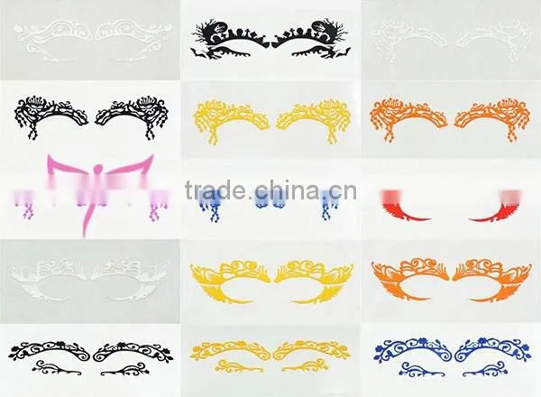Black eye makeup tools,eye sticker can be used many times