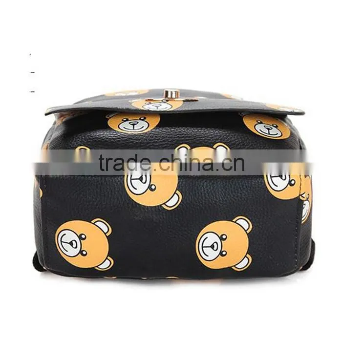 Multicolor Canvas Teenage backpack school bags for high school girls