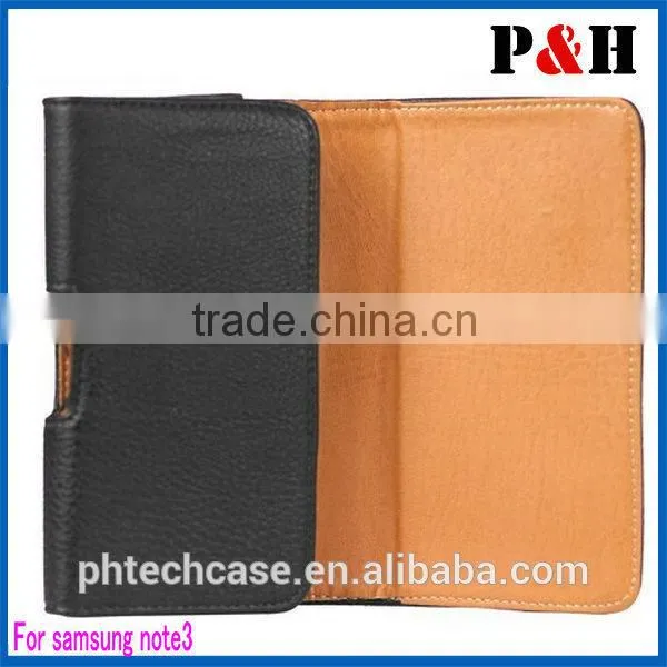 For samsung galaxy S5 9600 Leather Holster Pouch Case Belt Clip
