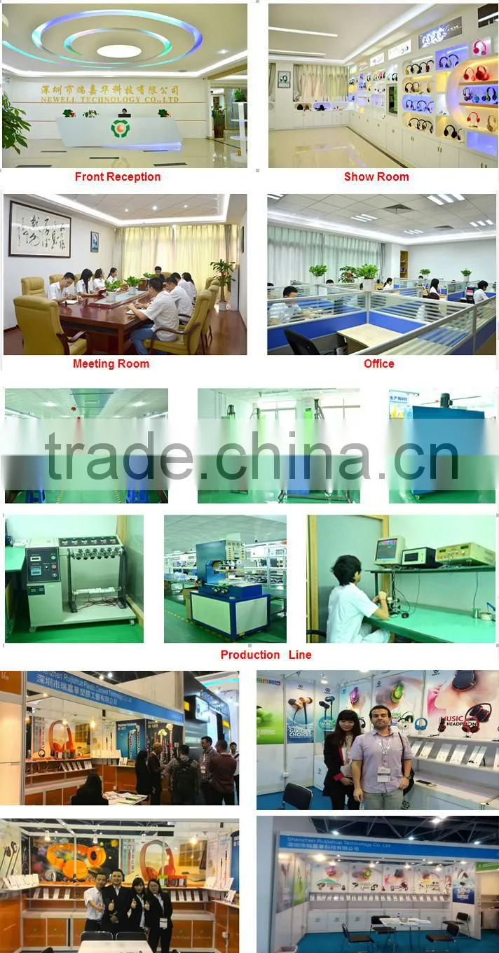 Colorful earbuds, in ear earphone good sound quality and fashionable Shenzhen factory