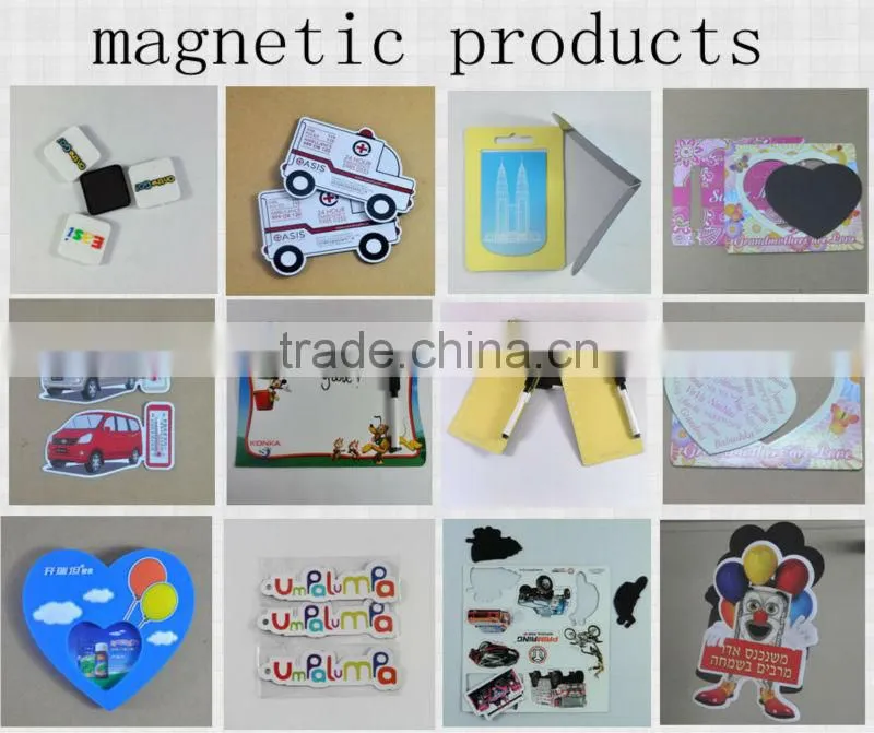Colorful flexible natural type magnet whiteboard with pen