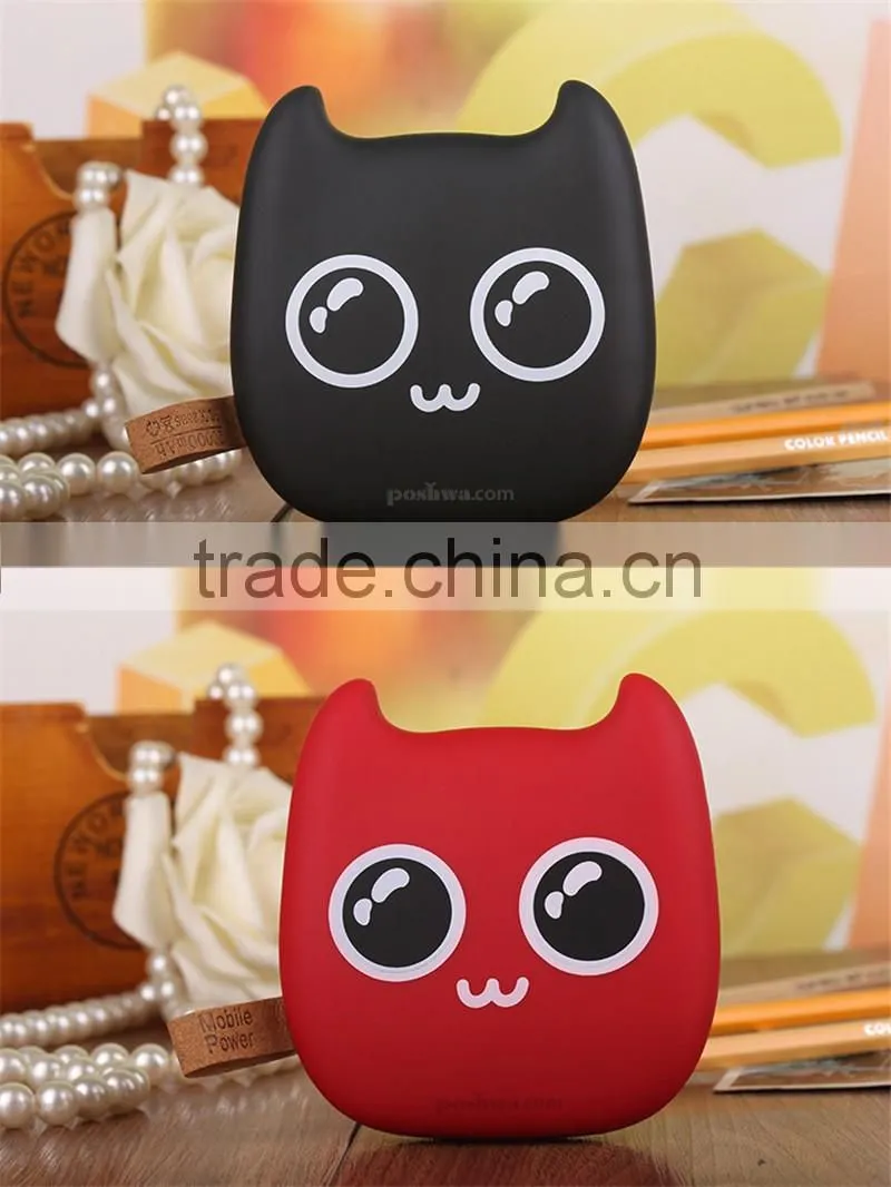 For starbucks power bank charger 7types of cute cartoons power bank smart 2.1-1-0.5 output