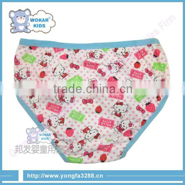 Competitive Price Mixed Color Printing Pattern Child Underwear Wholesale