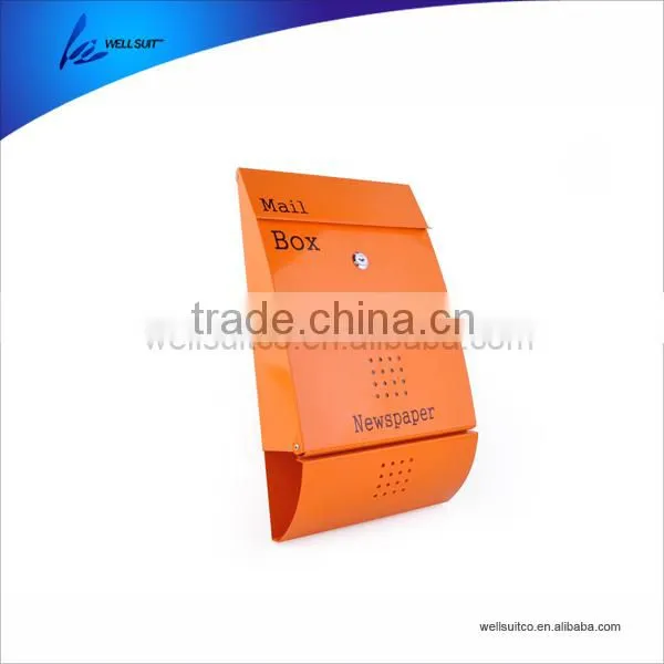 Alibaba China Stainless Steel Metal freestanding mailbox with good quality