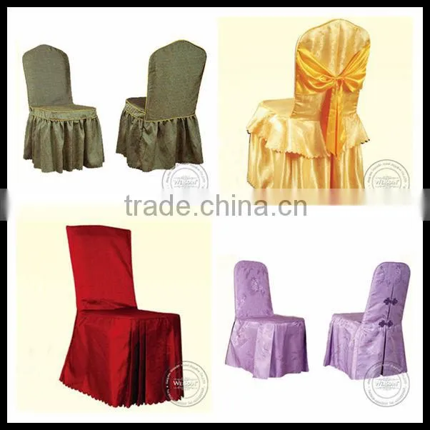 Pleated cheap wedding fancy chair cover wholesale pleats spandex chair covers wedding chair cover