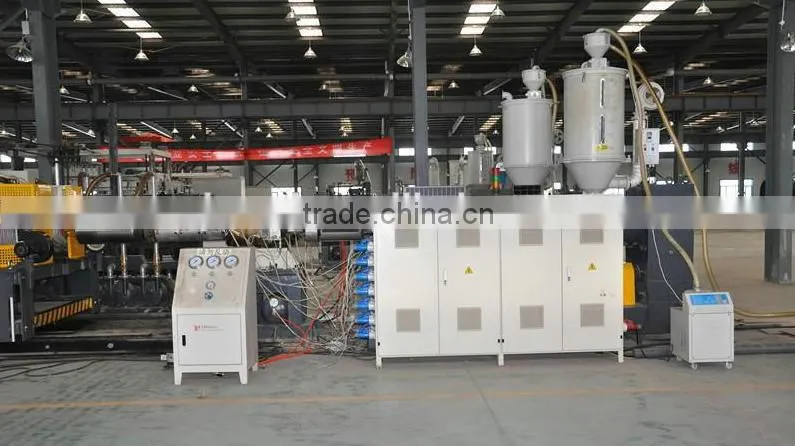 China manufacturer double wall corrugated hdpe pipe machine