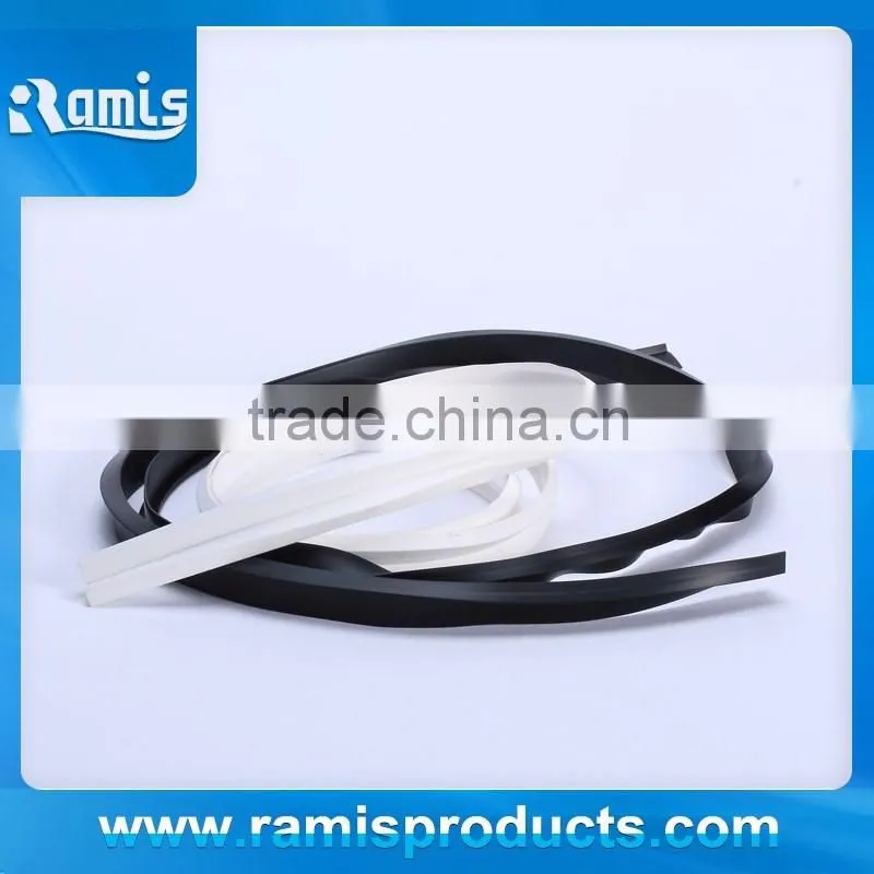 Multicolor extruded PVC strip