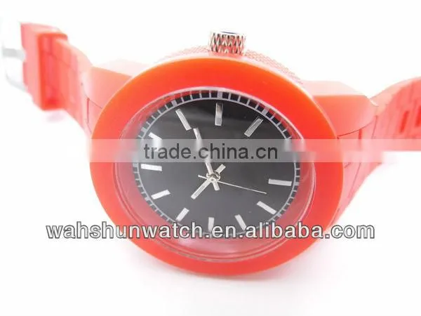 factory wholesale fashion quartz branded custom logo silicone watch manufacturer