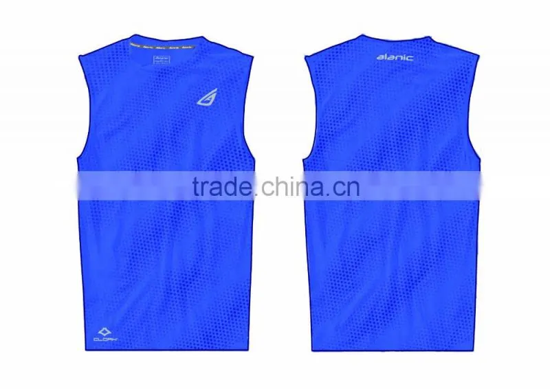Mens Sublimated Dot Tank Top Multiply Colors