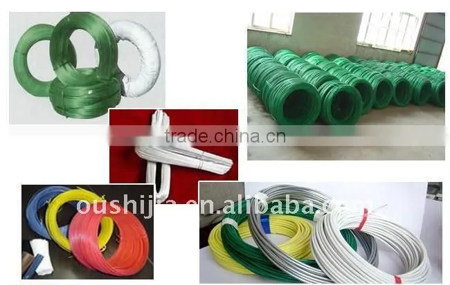 Colourful PVC coated wire(factory)