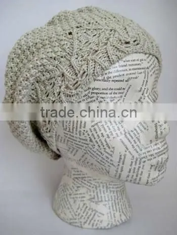 Light Crochet Hat Frost Hat