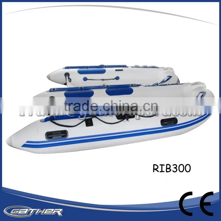 Gather High Quality Commercial outdoor fanny water sports luxury rib boat