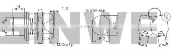 high security tubular lock cylinder push locks for the lock