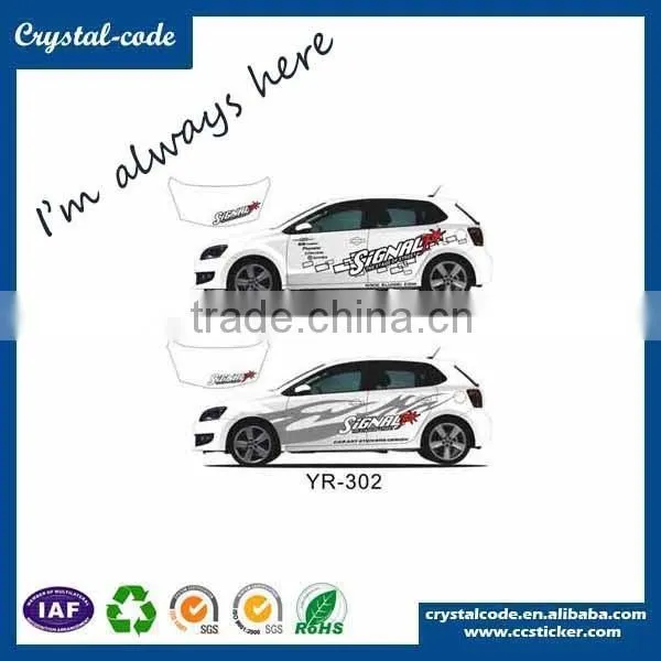 PVC Car Sticker,Hot Sale Car Sticker,Custom Vinyl Sticker
