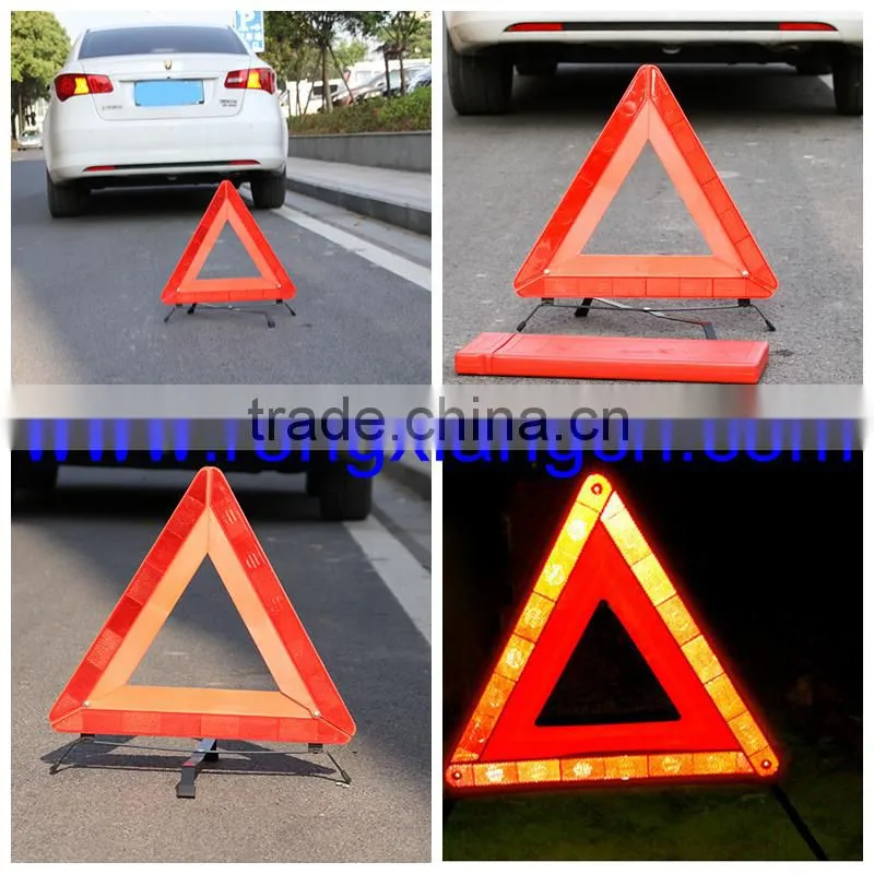 car emergency tool kit warning triangle