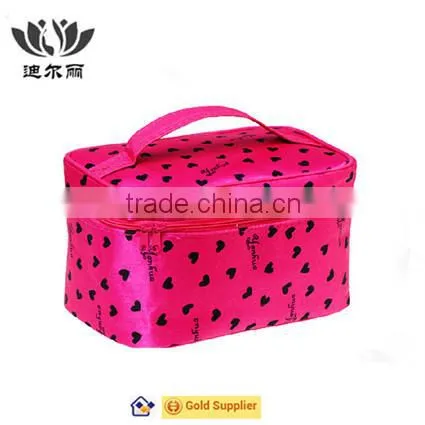 bulk round red cosmetic bag wholesale