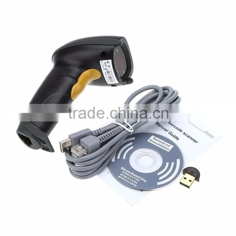 YHDAA Portable 1D Bluetooth Wireless Rugged Android Barcode Scanner with Memory